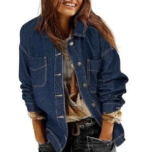 Women's Blue Denim Jean Jacket